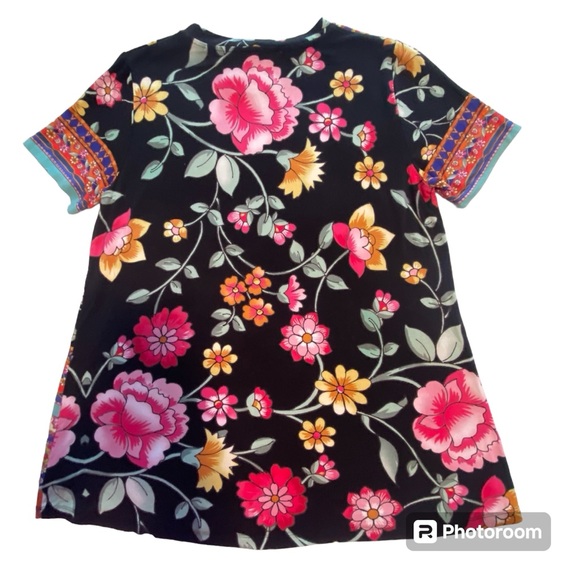 Johnny Was Bamboo t Shirt Sz Small Swing style - Picture 2 of 9